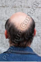 Head Hair Man Casual Slim Average Bald Street photo references